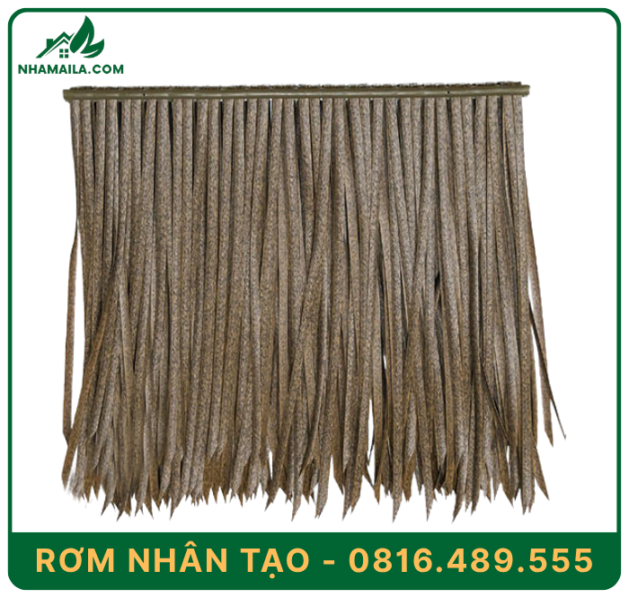Tranh nhân tạo nhựa lợp mái lá mẫu mới 2025