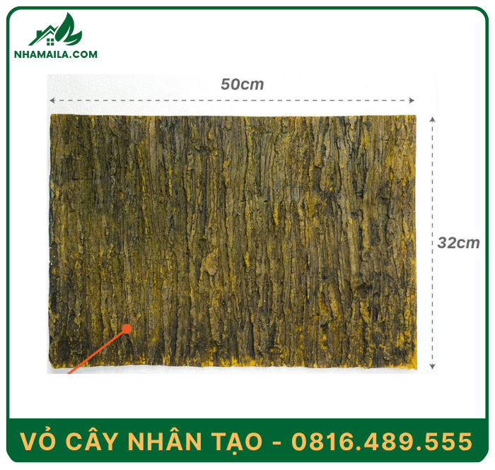 Tấm Vỏ Cây Nhân Tạo Bằng Nhựa