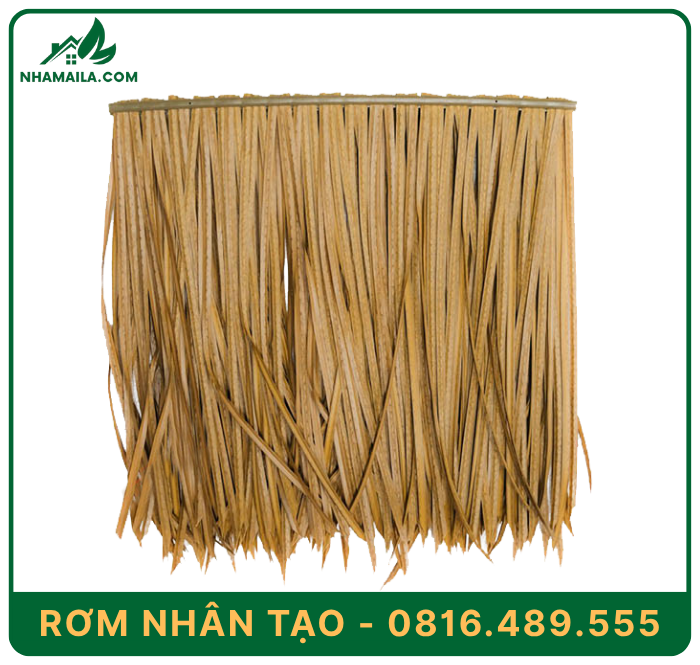 Rơm nhân tạo lợp Mái nhà lá PE mẫu mới 2025